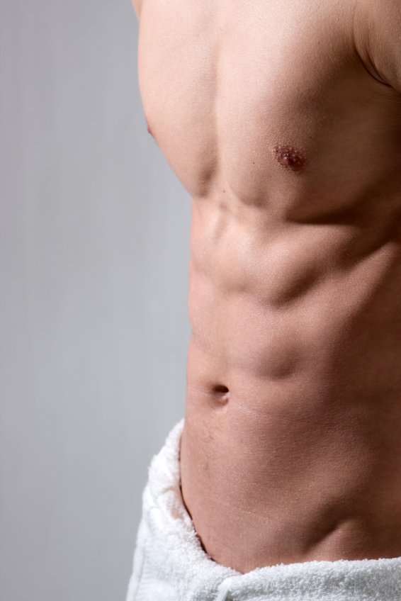 Ultrasonic Liposuction can create abs